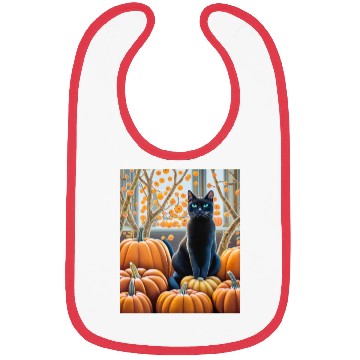 Discover Black Cat Bibs