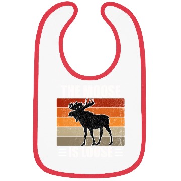 Discover The Moose Is Loose Bibs