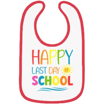 Discover Happy Last Day Of School Teacher Student Bibs