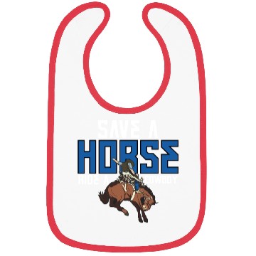 Discover Save A Horse Ride A Cowboy Bibs