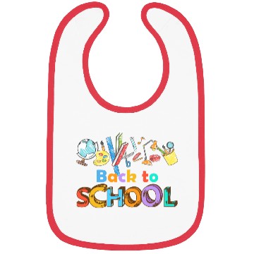 Discover Go Back To School Bibs