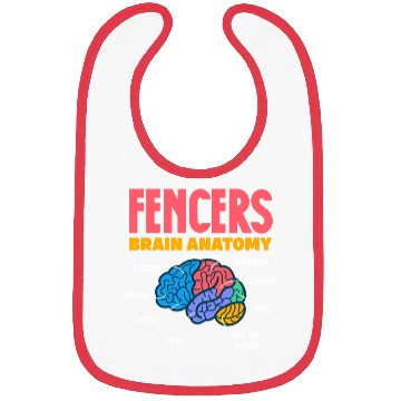 Discover Fencers Brain Anatomy Bibs