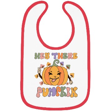 Discover Hey There pumpkin Bibs