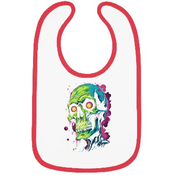 Discover Neon Zombie Bibs