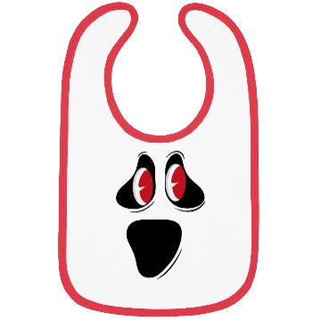 Discover Cute Inlove Ghost Face Bibs