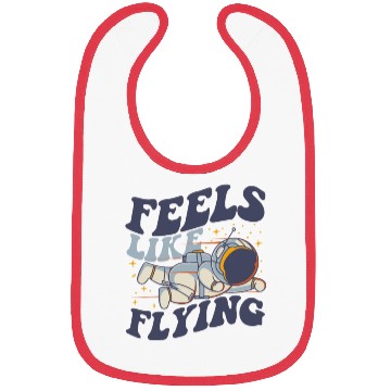 Discover Feels Like Flying Spacecraft Cosmonaut Astronaut Bibs