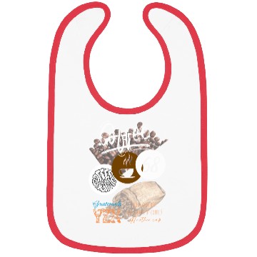 Discover Vintage coffee time Bibs