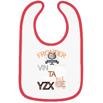 Discover Vintage frontier whiskey Bibs