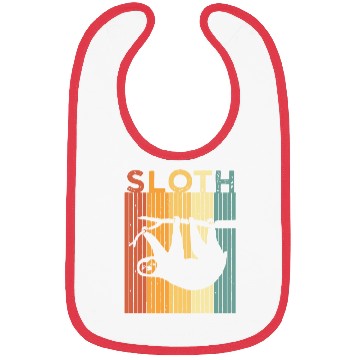 Discover Vintage Sloth 1 Bibs