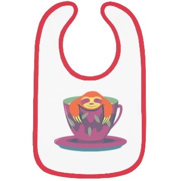 Discover Teacup Sloth Bibs
