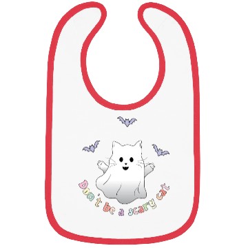 Discover Don’t be a Scary Cat! Halloween Bibs