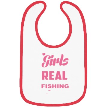 Discover Real Girls Go Fishing Bibs