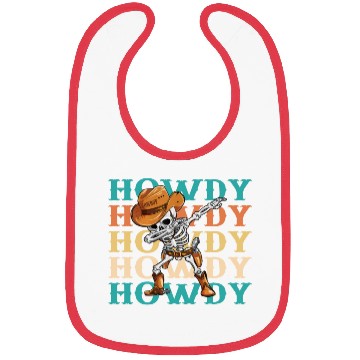 Discover Dabbing Skeleton Dancing Cowboy Boots Hat Bibs