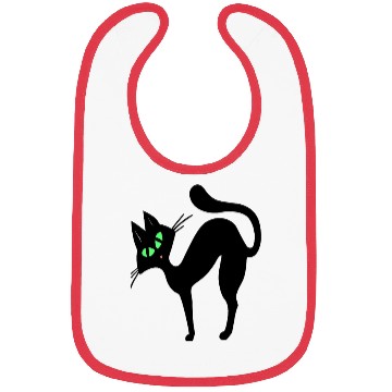 Discover Black cat Bibs
