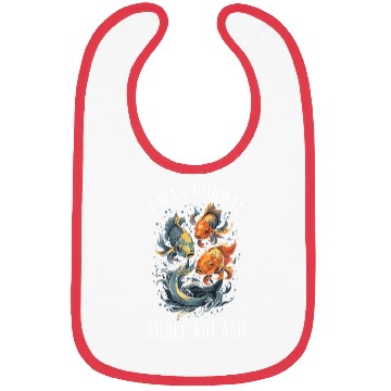 Discover Koi Fish Koi Carp Japanese Koi Garden-Pond funny Bibs