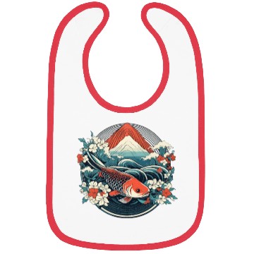 Discover Koi Fish Koi Carp Japanese Koi Garden-Pond Koi Bibs
