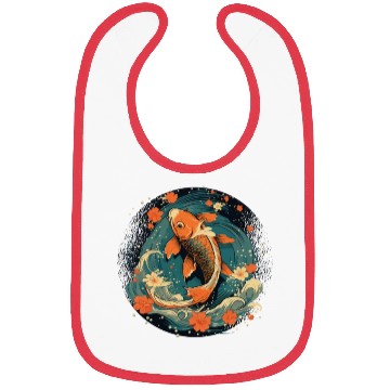 Discover Koi Fish Koi Carp Japanese Koi Garden-Pond Koi Bibs