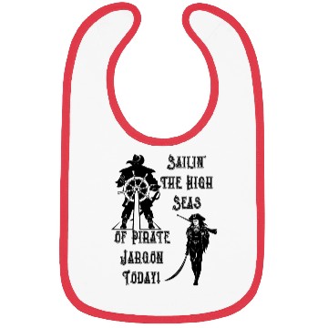Discover Pirate Jargon Day Bibs