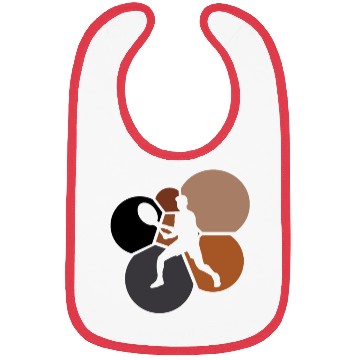 Discover Tennis Backhand Tennis Racket Tiebreak Bibs