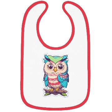 Discover Owl Kawaii Bibs