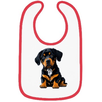 Discover Rottweiler Puppy Dog Bibs