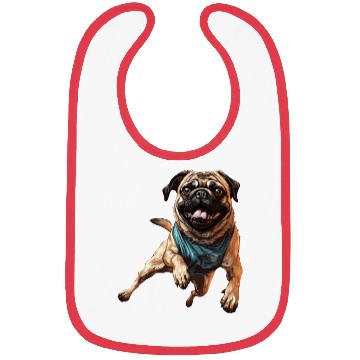 Discover Pug in Motion: Racing, Sprinting, Galloping Bibs