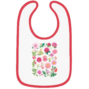 Discover Sunshine and Daffodil Spring Flowers Bibs