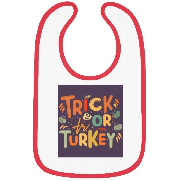 Discover trick or turkey Bibs