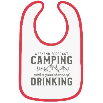 Discover Weekend Forecast Camping Lover Campfire Adventure Bibs