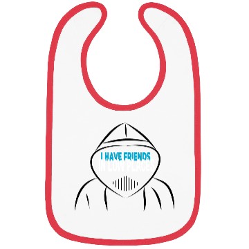 Discover Funny Friends Design For Friendship Day Bibs