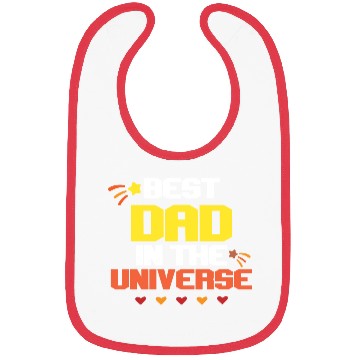 Discover Best Dad In The Universe Bibs