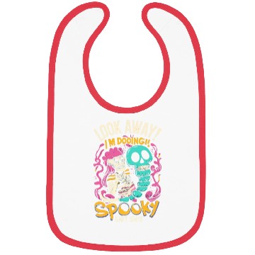 Discover Spooky Shit Skeleton Girl Arm Halloween Voodoo Bibs