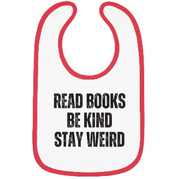 Discover Read Books Be Kind Stay Weird Teacher Bibs