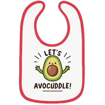 Discover Lets Avocuddle Kawaii Avocado Bibs