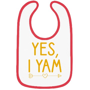 Discover She s My Sweet Potato Yes I Yam Couple s Matching Bibs