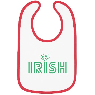 Discover Irish In A Retro Font Bibs