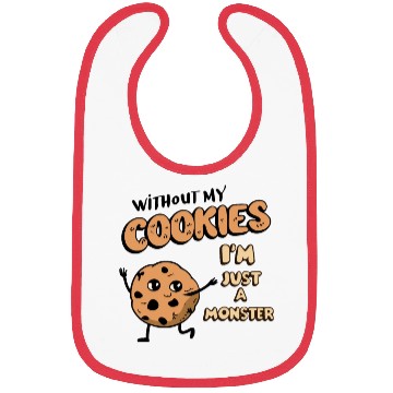 Discover Cookie Lover Funny Baking Pun Bibs