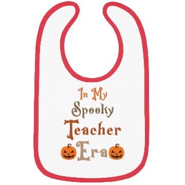 Discover Funny Ghost, In My Spooky Teacher Era, Teacher Bibs