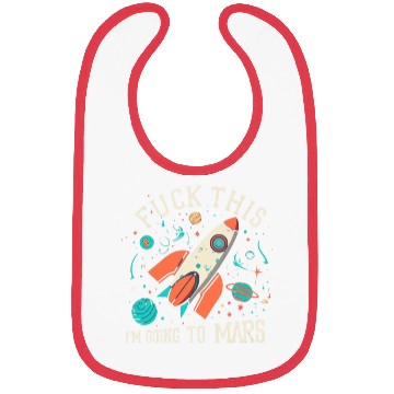 Discover Kids Rocket Mars Space Bibs Tees Bibs Sweet