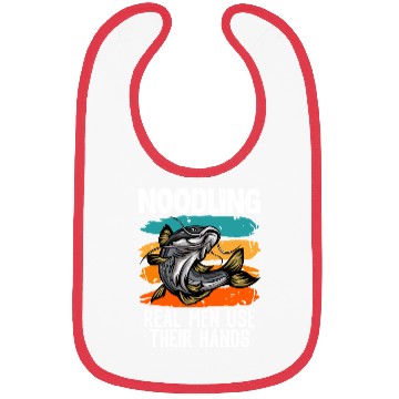 Discover Flathead Noodling Real Men use their Hands Bibs