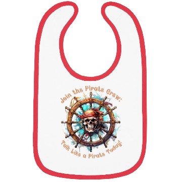 Discover Join the Pirate Crew Bibs