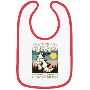Discover Platypus I'm Not Weird I'm Retro Living Fossil Bibs