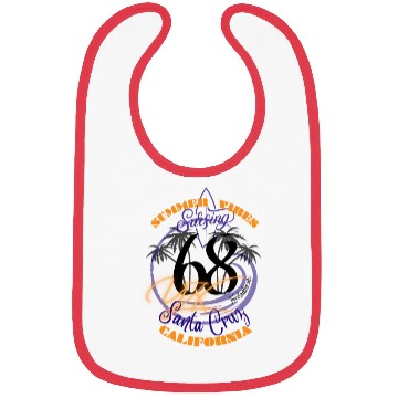 Discover Santa Cruz California summer vibes surfing Bibs