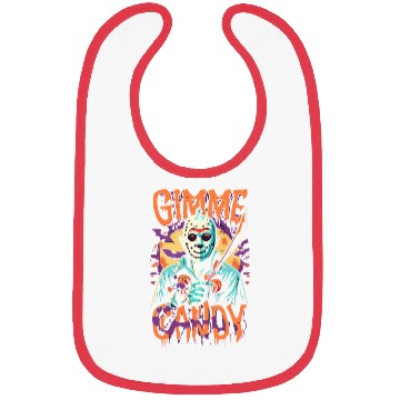 Discover Halloween Gimme Candy Spooky Season Bibs