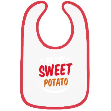 Discover She Is My Sweet Potato Bibs