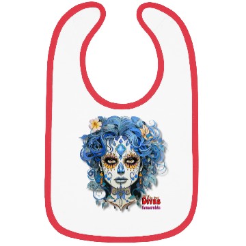 Discover Day of the Dead Divas - Esmeralda Bibs
