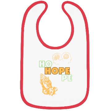 Discover Hope mental health design Bibs