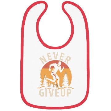 Discover Never Give Up Bibs