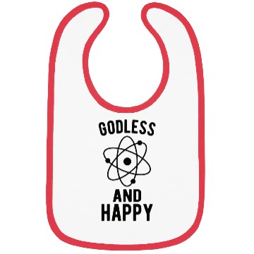 Discover Atheist Atheism Anti Religion Securalism God Sucks Bibs