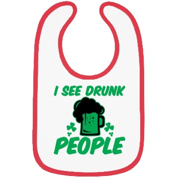 Discover I See Drunk People 2 Bibs